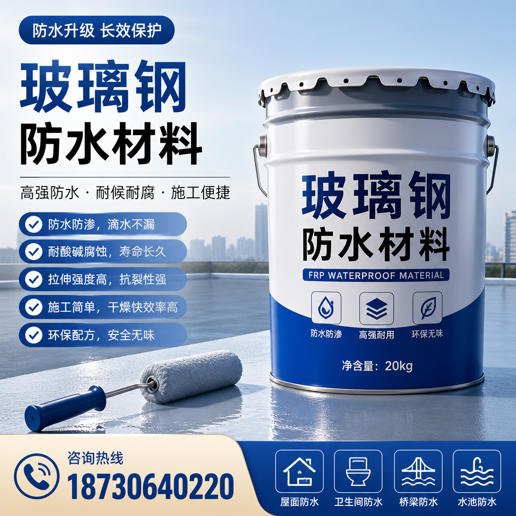 专家解析：玻璃钢防水材料的市场前景分析在 百色
